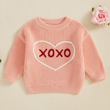 Amnnchya Toddler Infant Newborn Baby Boy Girl Sweater Homemade Rolls Knit Crewneck Pullover Sweatshirt Thanksgiving Outfit (Vale