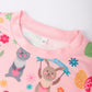 Akyzic Easter Bunny Sweatshirts For Girls Long Sleeve Crewneck Eggs Outfits Toddler Spring Clothes Kids Easter Rabbit Sweater 6T