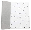 LITTLE Bot Ofie Mat, Soft Reversible Foam Baby Play Floor mat, Waterproof, 6.5 ft x 4.5 ft, Durable and Non-Toxic (Zen line, Lar