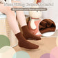 Jakidar 12 Pack Baby Socks Cotton Crew Toddler Socks Grips Non Slip Bottom Kids Socks, Khaki Dark Brown Latte Color 2-4T