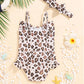 Mioglrie Baby Swimsuit Girl Infant 12-18 Month Bathing Suits Newborn Girls Summer Beach Swimwear Leopard Print Toddler One Piece