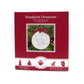 Child To Cherish Baby Handprint Or Footprint First Christmas Ornament Kit