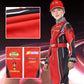 Treyrea Race Car Driver Costume Boys Racer Jumpsuit With Car Cap Kids Dress Up For Halloween (Red And Black, Xl(For Height 57'-