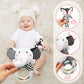 Baby Rattles 0-6 Months Newborn Toys Infant Toys 0-6 Months Rattles for Babies 0-6 Months Baby Toys 0-6 Months, Black and White