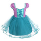 Dressy Daisy Princess Mermaid Costumes Birthday Fancy Party Dresses Up For Toddler Girls Size 4T 108