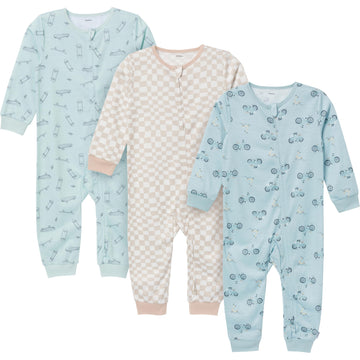 Gerber Toddlers And Baby Boys' Loose-Fit Polyester Jersey Footless Pajamas, Skate