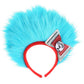 elope Dr. Seuss Cat in the Hat Thing 1 & Thing 2 Fuzzy Headband Standard - Blue