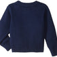 Masala Girls' Baby Tribe Sweater, Navy, 3-6 Months
