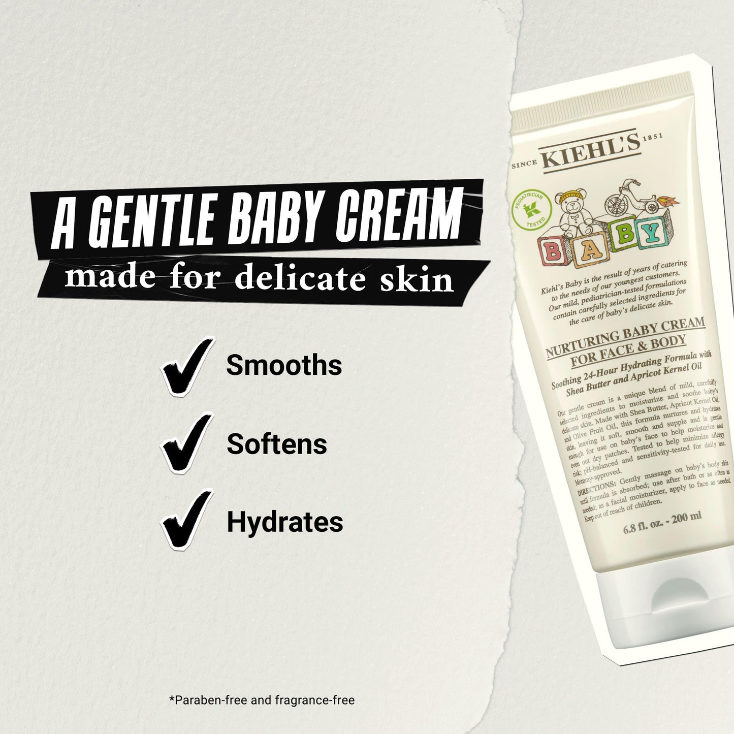 Kiehl'S Baby Nurturing Baby Cream For Face And Body