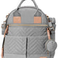 Skip Hop Diaper Bag Backpack: Suite 6-In-1 Diaper Backpack Set, Multi-Function Baby Travel Bag With Changing Pad, Stroller Strap