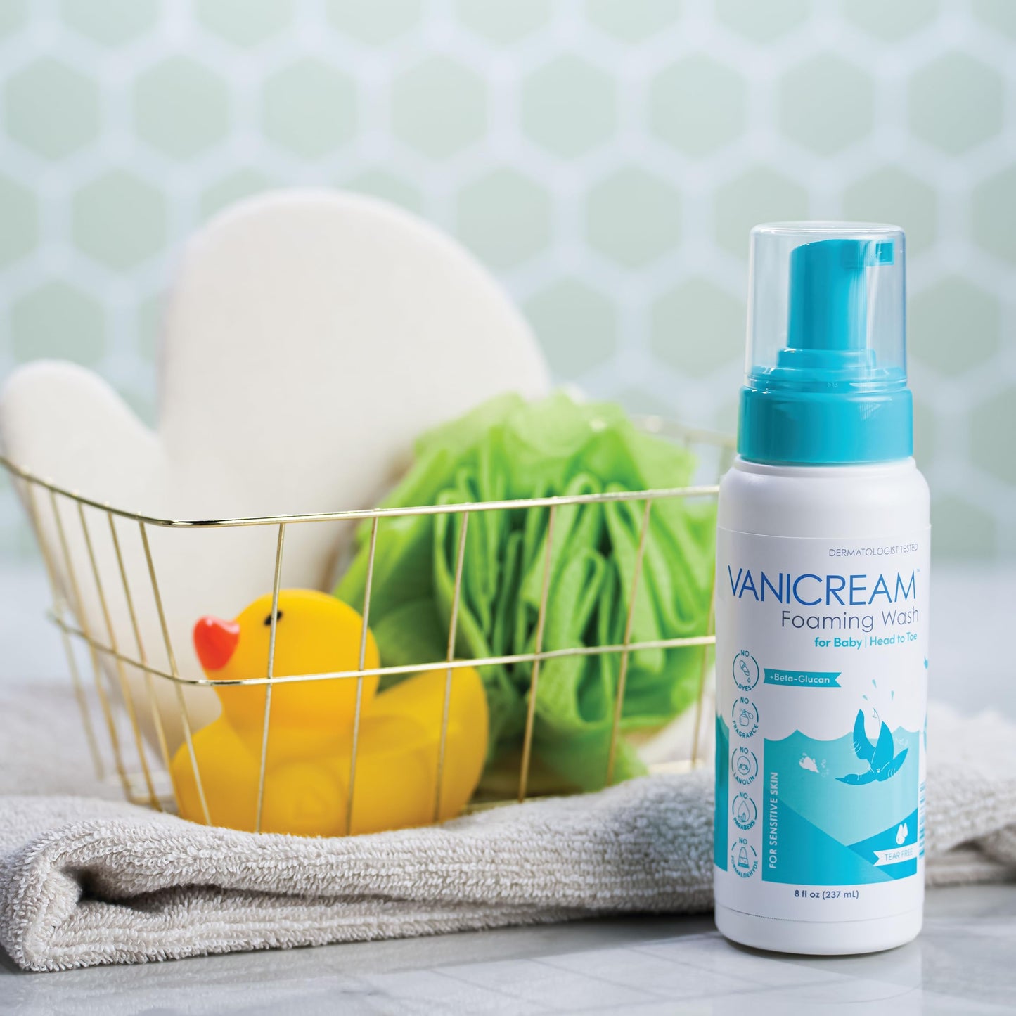 Vanicream Foaming Wash For Baby - 8Oz - Formulated Without Common Irritants For Those With Sensitive Skin