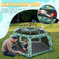 Funsland Playpen Pop-Up Tent For Baby - Outdoor Play Tent For Beach With Canopy Portable Play Yard For Kids And Toddlers