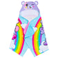 Care Bears Bath/Pool/Beach Soft Cotton Terry Hooded Towel Wrap, 24 In X 50 In, By Franco Kids