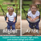 Kidco Huggapod Portable Baby Seated Support - Situp Baby Seat, Portable Infant Sit Up Seat For Jumpers, Swings, And More, Machin