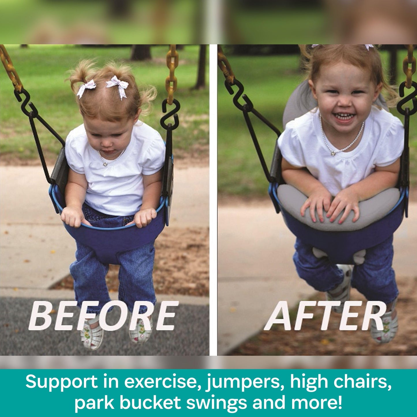 Kidco Huggapod Portable Baby Seated Support - Situp Baby Seat, Portable Infant Sit Up Seat For Jumpers, Swings, And More, Machin