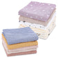 WY LIGHTING LEVEL 12Pcs Baby Muslin Washcloths for Unisex Cotton Wash Cloth Set for Baby Face Body Absorbent Comfy Soft Towels S