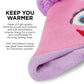 Sesame Street Girls' Winter Hat And Mittens Set, Abby Cadabby Beanie For Ages 2-4, Dark Pink