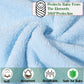 Kmilro 4 Styles Hooded Baby Towels, Premium Coral Fleece Ultra Soft Absorbent 32 X 32 Inch Unisex Baby Bath Towel For Newborns,