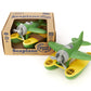 Green Toys Seaplane in Green Color - BPA Free, Phthalate Free Floatplane for Improving Pincers Grip. Toys and Games ,9 x 9.5 x 6