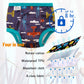 Max Shape 6 Pack Potty Training Underwear For Boys,Washable Baby Boy Toilet Training Pants Training Underwear Fit 2T-6T Black 4T