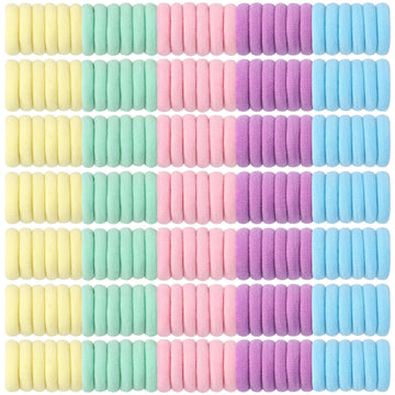 Jollybows 300Pcs Baby Hair Ties Girls Elastic Hair Accessories Small Nylon Hair Bands For Toddler Infant Ponytail Holders 1' Mi