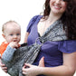Lite-on-Shoulder Baby Sling Ergonomic, 100% Cotton, Adjustable Baby Carrier