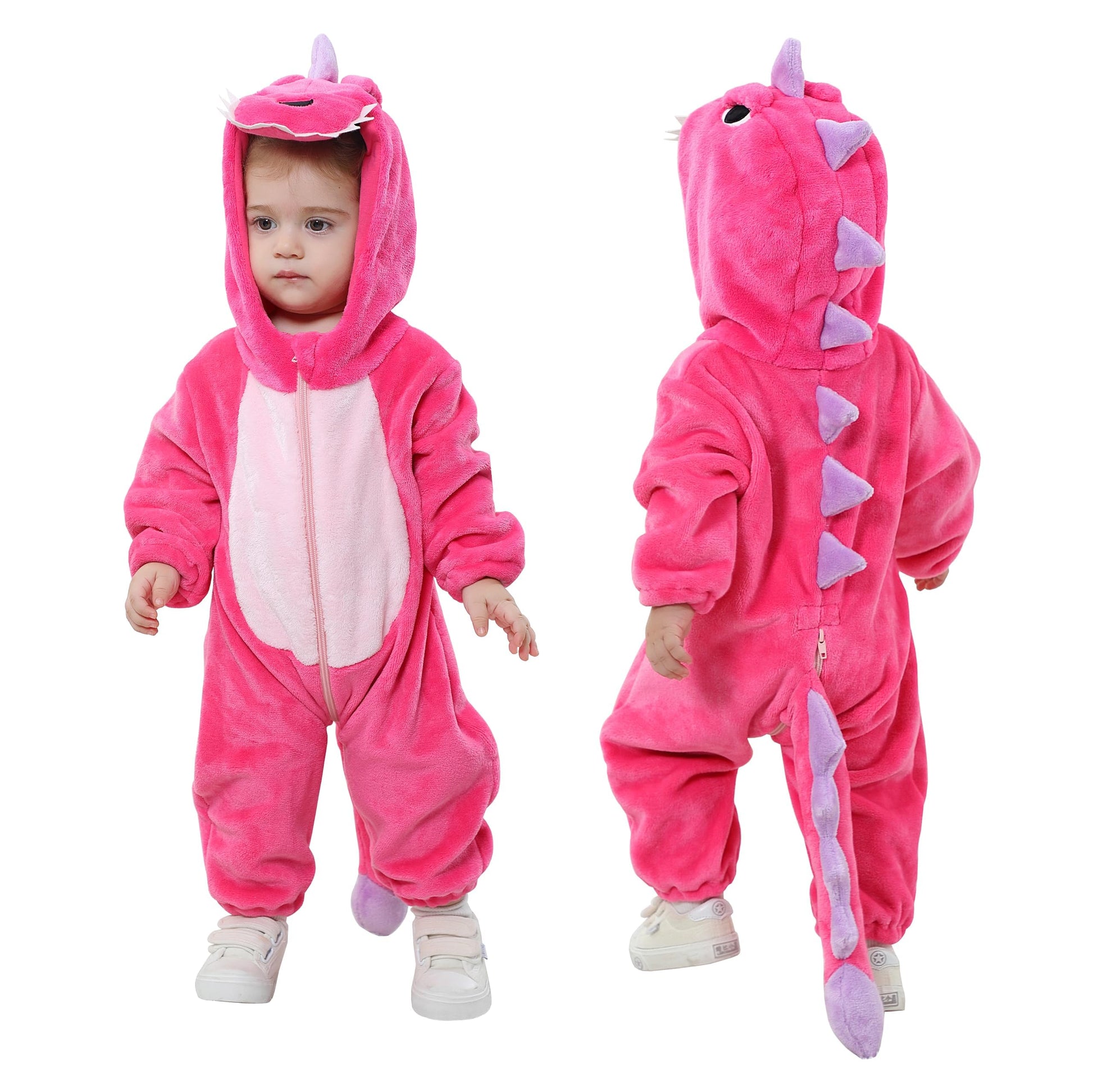 Tonwhar Baby Boy'S Girl'S Animal Bodysuit Infant And Toddler'S Romper Jumpsuit Halloween Costume Partywear(18-24 Months)