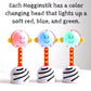 SmartNoggin NogginStik Light-up Developmental Rattle - Color Changing, Textured for Grasping, Mirror & Rattle Sound - Sensory To