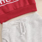Kupretty Toddler Baby Boy Clothes Valentines Day Outfit Graphic Long Sleeve Crewneck Sweatshirt + Joggers Pants Sets (Mama'S Swe