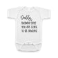 Pineapple Pancake Kids Surprise Pregnancy Announcement For Dad New Baby Reveal For Daddy Infant Bodysuit, 0-3 Months, White