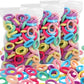 Baby Hair Ties, Ygdz 300Pcs Elastic Toddler Hair Ties For Little Girls Kids, Small Mini Hair Bands Soft Ponytail Holders Hair Ac