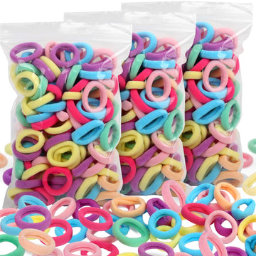 Baby Hair Ties, Ygdz 300Pcs Elastic Toddler Hair Ties For Little Girls Kids, Small Mini Hair Bands Soft Ponytail Holders Hair Ac
