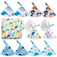12 Pcs Peepeeteepe For Baby Boy With Storage Bag, Reusable Peepeeteepe Baby Boy With Hang Loop (6 Patterns)