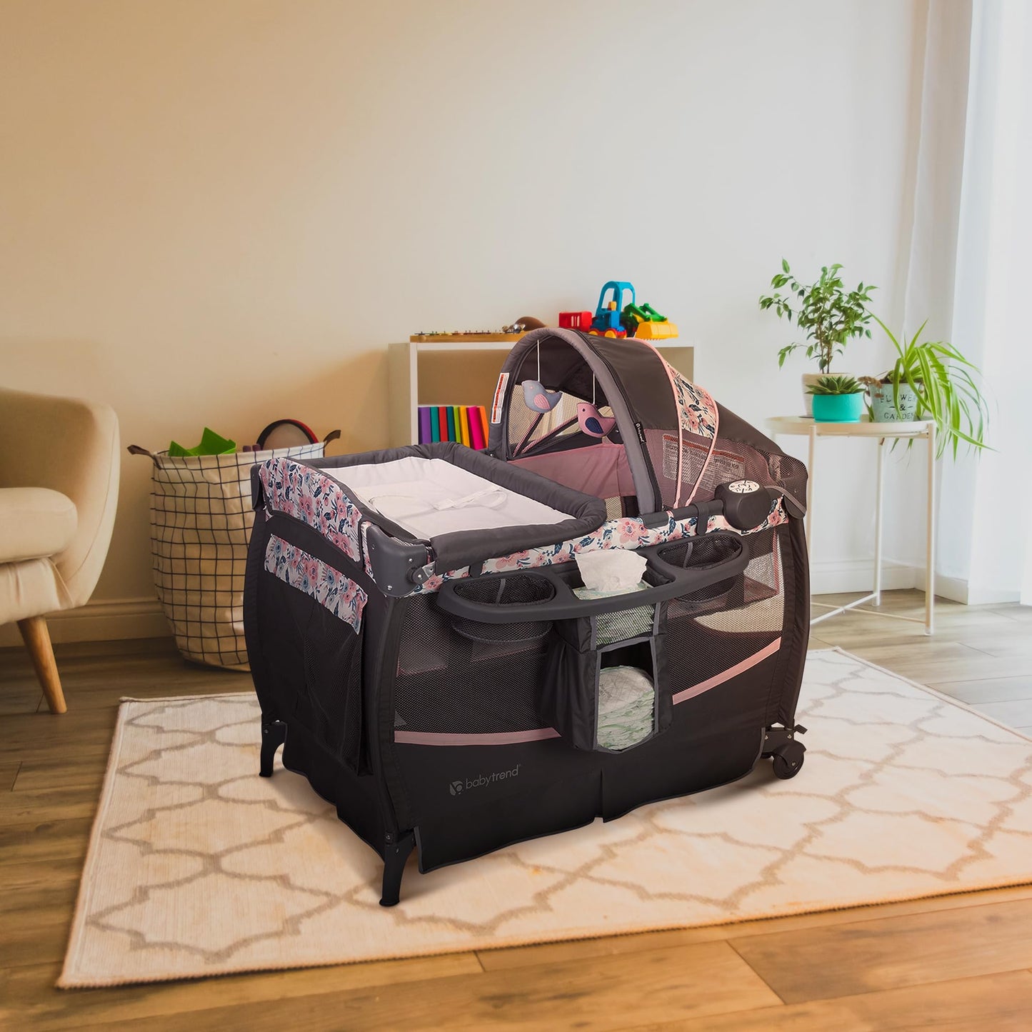 Baby Trend Deluxe Ii Nursery Center Playard, Bluebell