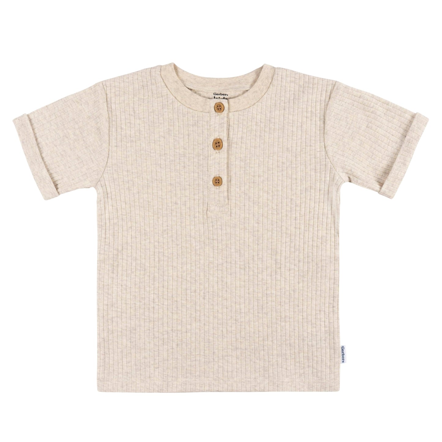 Gerber Baby Boy'S Toddler 3-Pack Short Sleeve Pocket Tees, Sun