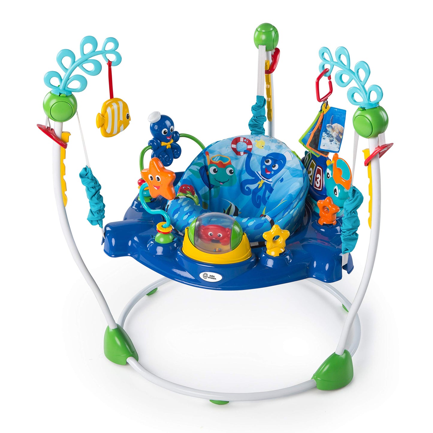 Baby Einstein Neptunes Ocean Discovery Activity Jumper, Ages 6 months +, Max weight 25 lbs., Unisex