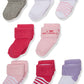 Luvable Friends Baby Boys Newborn And Terry Socks, Pink Mommy, 6-12 Months Us