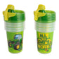 The First Years Take & Toss John Deere Sippy Cups - Reusable Toddlers Cups With Lids - Kids Party Pack With 2 Travel Caps - 10 O
