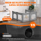 Portable Playpen For Babies And Toddlers With Foldable Adjustable Shape & Size, 21 Square Feet, Baby Fence