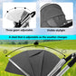 Kinder King 2 in 1 Convertible Baby Stroller, Folding High Landscape Infant Carriage, Newborn Reversible Pram, Diaper Bag, Anti-