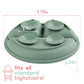 Ch  Rikid Suction Plates For Baby, Toddlers - Features Super Strong Quadruple Suction - 100% Food Grade Silicone Toddler Plates