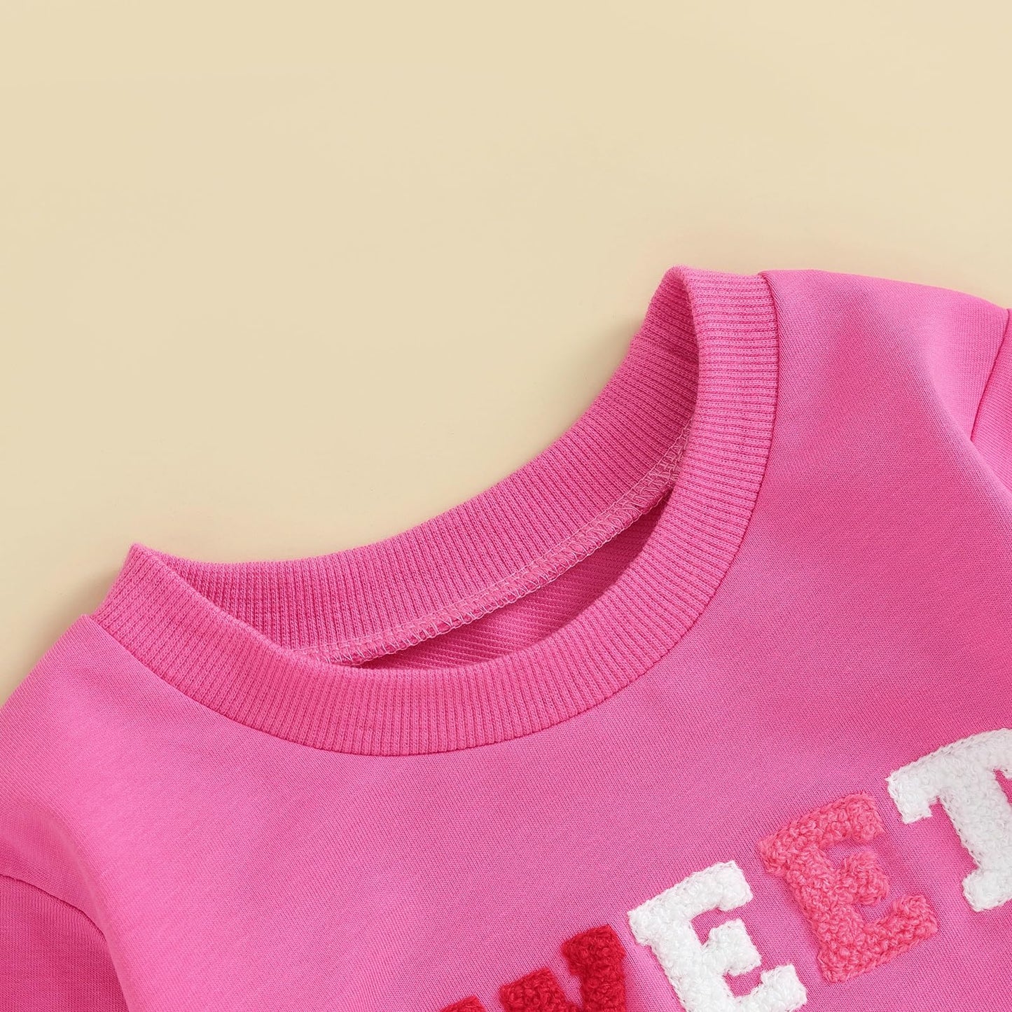 Socutebabe Toddler Girl Valentines Outfit Kiss Me Shirts Crewneck Sweatshirt Pullover Tops Infant Baby Spring Clothes (Lavender,