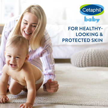 Cetaphil Baby Body Wash With Half Baby Lotion, Gentle Wash With Organic Calendula, Soothes Dry, Sensitive Skin For Everyday Use,