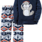 Carter'S Baby Boys' 2 Pc Fleece 327G140, Walrus Blue, 12M