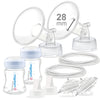 Maymom Pump Parts Compatible With Spectra S2 Spectra S1, Incl Flanges (28Mm) Valves Tubes Bottles Backflow Protectors, Not Origi