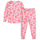 Gerber Unisex Baby Toddler Buttery Soft 2-Piece Snug Fit Pajamas With Viscose Made From Eucalyptus, Just Peachy, 4T