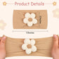C  Llot 5 Pcs Baby Flower Headbands Baby Girls Nylon Headbands Soft Hairbands Hair Accessories For Newborn Infant Toddler Kids