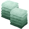 Yoofoss Muslin Baby Washcloths 100% Cotton Face Towels 10 Pack Wash Cloths For Baby 12X12In Soft And Absorbent Baby Wipes (Gradi