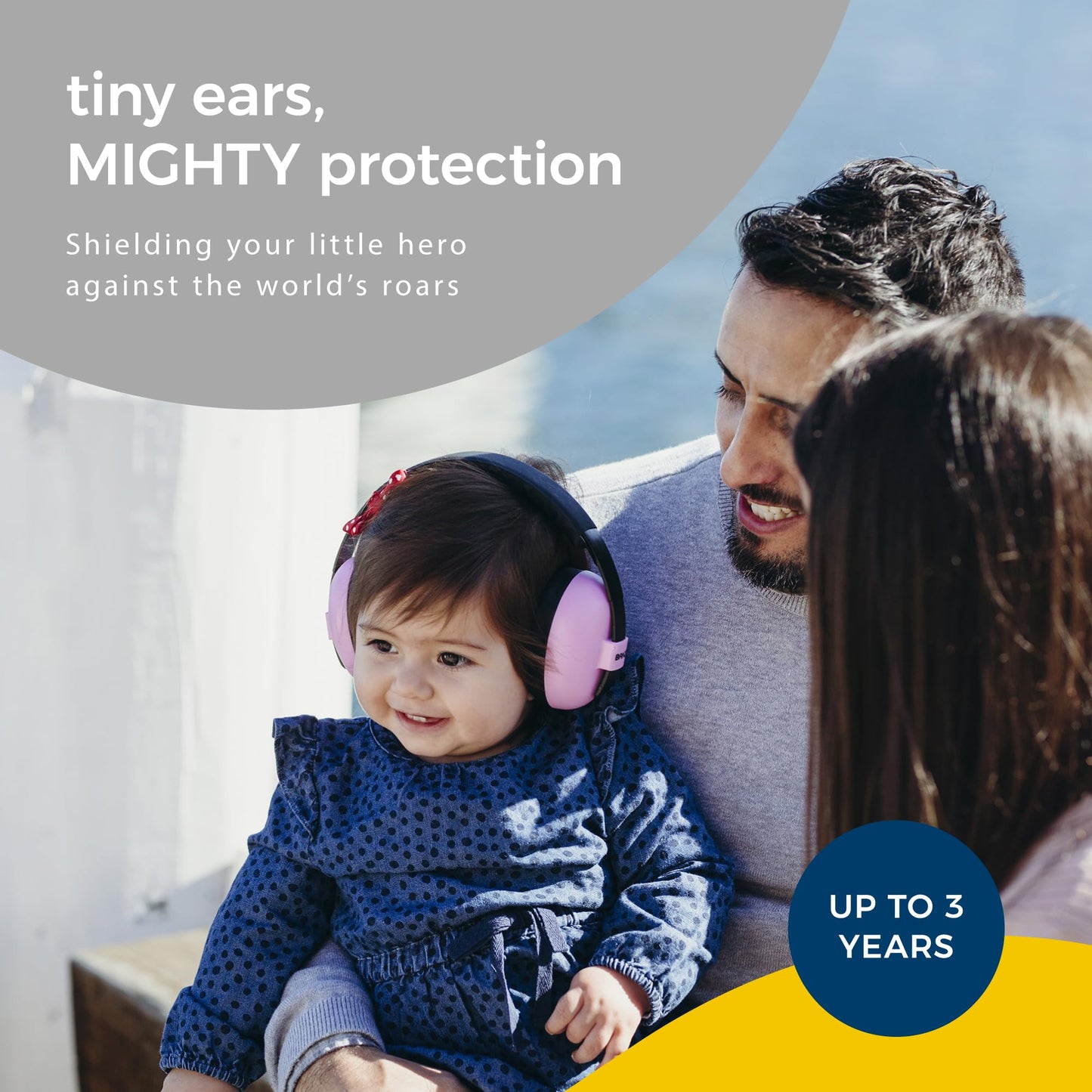 Banz Bubzee Baby Ear Defenders 0-36 Months, Noise Cancelling Headphones For Kids