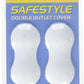 Safestyle Double Outlet Cover [Set Of 2] Pack Size: 2